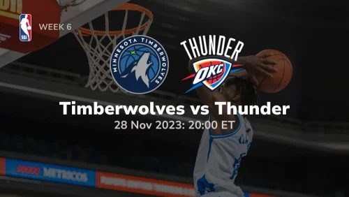 minnesota timberwolves vs oklahoma city thunder prediction 11/28/2023 sport preview