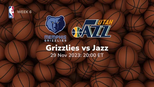 memphis grizzlies vs utah jazz prediction 11/29/2023 sport preview