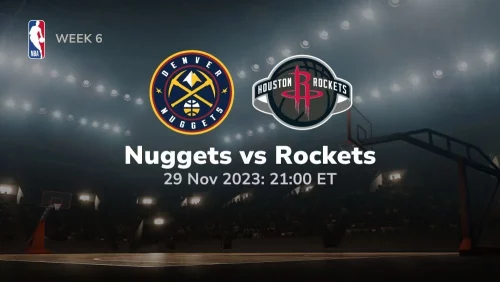 denver nuggets vs houston rockets prediction 11/29/2023 sport preview