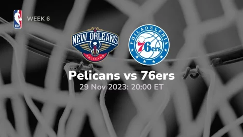 new orleans pelicans vs philadelphia 76ers prediction 11/29/2023 sport preview