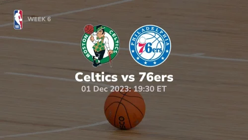 boston celtics vs philadelphia 76ers prediction 12/01/2023 sport preview