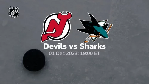 new jersey devils vs san jose sharks 12/01/2023 sport preview