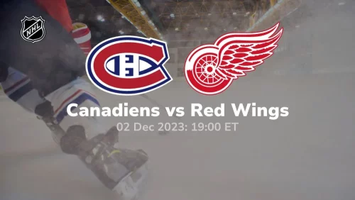 montreal canadiens vs detroit red wings 12/02/2023 sport preview