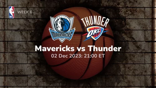 dallas mavericks vs oklahoma city thunder prediction 12/02/2023 sport preview
