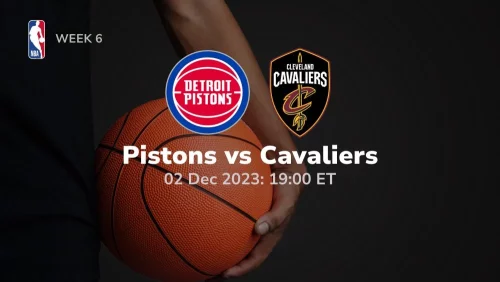detroit pistons vs cleveland cavaliers prediction 12/02/2023 sport preview