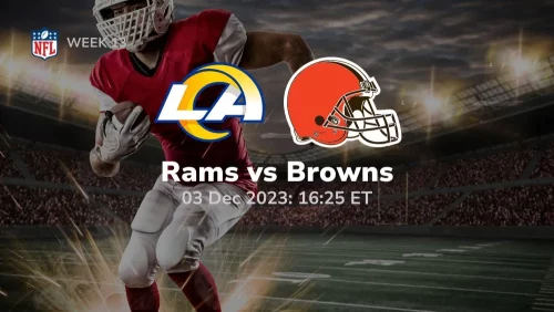 los angeles rams vs cleveland browns prediction 12/03/2023 sport preview