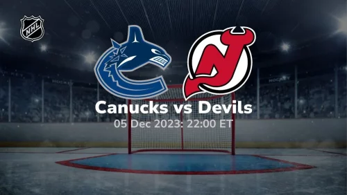 vancouver canucks vs new jersey devils 12/05/2023 sport preview