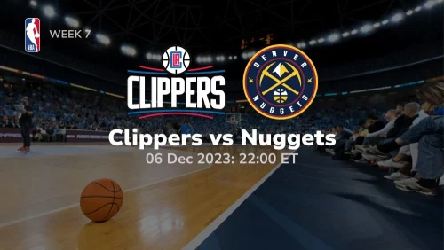 los angeles clippers vs denver nuggets prediction 12/06/2023 sport preview