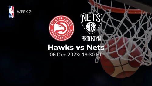 atlanta hawks vs brooklyn nets prediction 12/06/2023 sport preview
