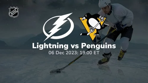 tampa bay lightning vs pittsburgh penguins 12/06/2023 sport preview