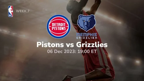 detroit pistons vs memphis grizzlies prediction 12/06/2023 sport preview