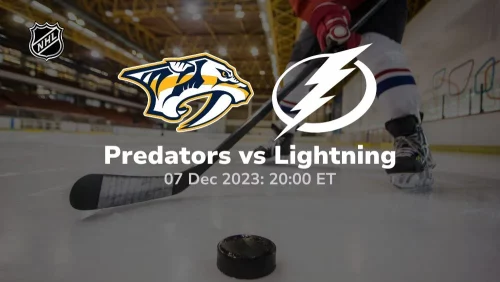 nashville predators vs tampa bay lightning 12/07/2023 sport preview