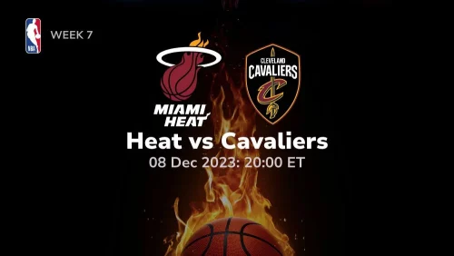 miami heat vs cleveland cavaliers prediction 12/08/2023 sport preview