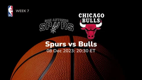 san antonio spurs vs chicago bulls prediction 12/08/2023 sport preview