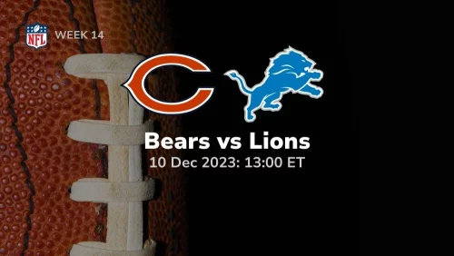 chicago bears vs detroit lions prediction 12/10/2023 sport preview