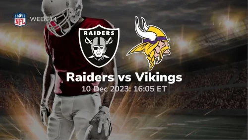 las vegas raiders vs minnesota vikings prediction 12/10/2023 sport preview