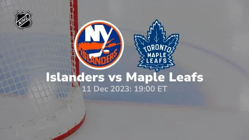 new york islanders vs toronto maple leafs 12/11/2023 sport preview