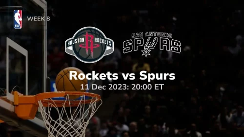 houston rockets vs san antonio spurs prediction 12/11/2023 sport preview