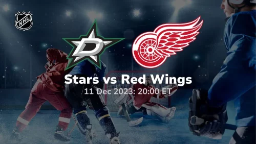 dallas stars vs detroit red wings 12/11/2023 sport preview