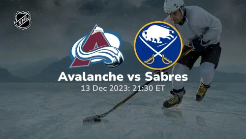 colorado avalanche vs buffalo sabres 12/13/2023 sport preview