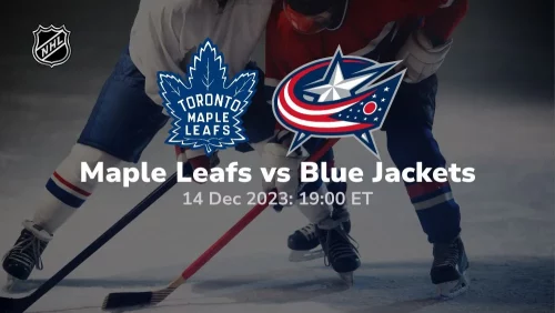 toronto maple leafs vs columbus blue jackets 12/14/2023 sport preview