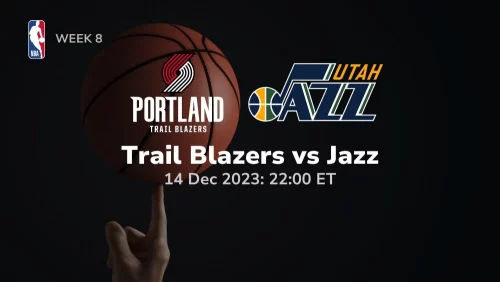 portland trail blazers vs utah jazz 12/14/2023 sport preview