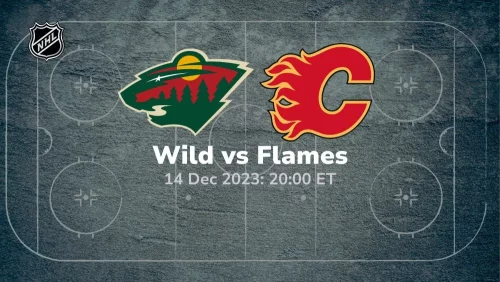 minnesota wild vs calgary flames 12/14/2023 sport preview