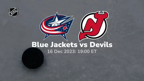 columbus blue jackets vs new jersey devils 12/16/2023 sport preview