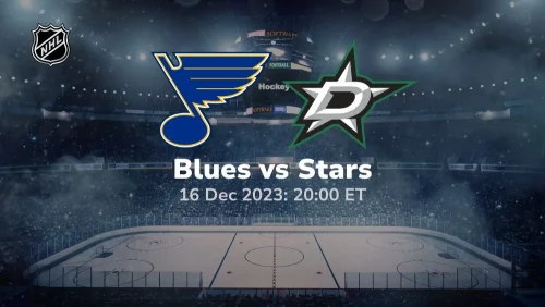 st louis blues vs dallas stars 12/16/2023 sport preview