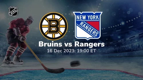 boston bruins vs new york rangers 12/16/2023 sport preview