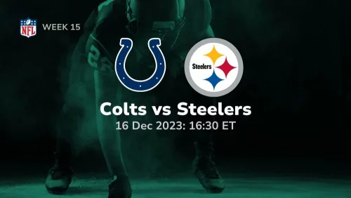 indianapolis colts vs pittsburgh steelers prediction 12/16/2023 sport preview