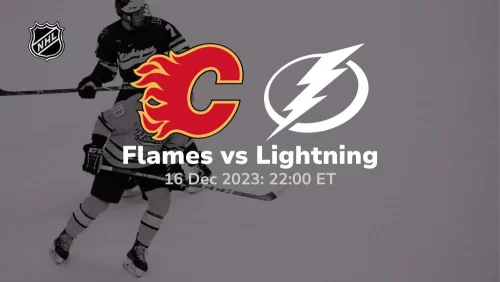 calgary flames vs tampa bay lightning 12/16/2023 sport preview