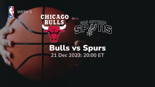 chicago bulls vs san antonio spurs 12/21/2023 sport preview