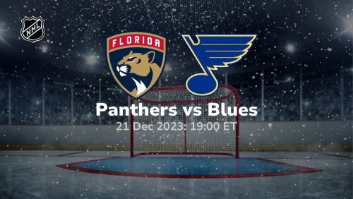 florida panthers vs st louis blues 12/21/2023 sport preview