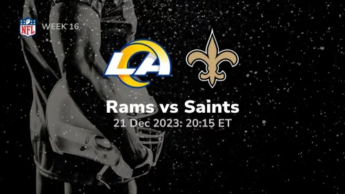 los angeles rams vs new orleans saints prediction 12/21/2023 sport preview