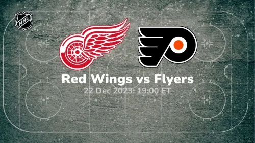 detroit red wings vs philadelphia flyers 12/22/2023 sport preview