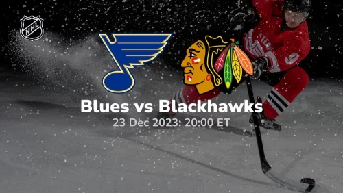 st louis blues vs chicago blackhawks 12/23/2023 sport preview