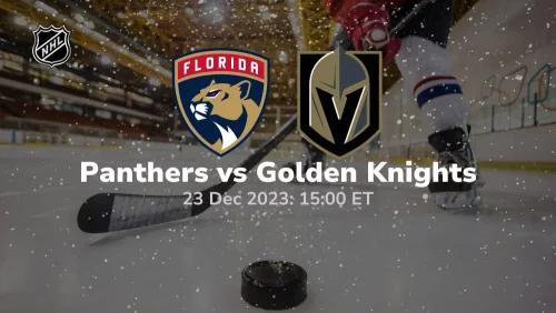 florida panthers vs vegas golden knights 12/23/2023 sport preview