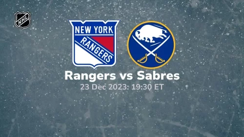 new york rangers vs buffalo sabres 12/23/2023 sport preview