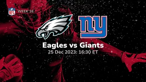 philadelphia eagles vs new york giants prediction 12/25/2023 sport preview