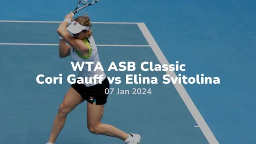 cori gauff vs elina svitolina 07/01/2024 sport preview