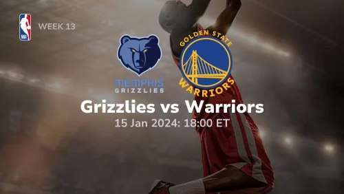 memphis grizzlies vs golden state warriors 01/15/2024 sport preview