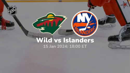 minnesota wild vs new york islanders 01/15/2024 sport preview