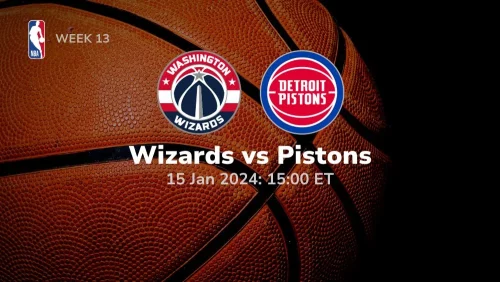 washington wizards vs detroit pistons 01/15/2024 sport preview