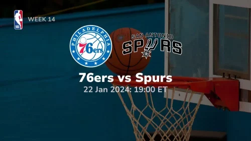 philadelphia 76ers vs san antonio spurs 01-22-2024 sport preview