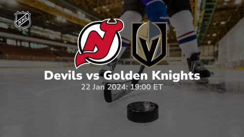 new jersey devils vs vegas golden knights 01-22-2024 sport preview