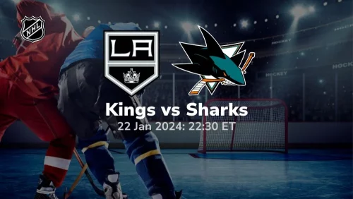 los angeles kings vs san jose sharks 01-22-2024 sport preview