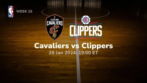 cleveland cavaliers vs los angeles clippers 01/29/2024 sport preview