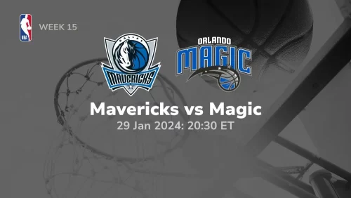 dallas mavericks vs orlando magic 01/29/2024 sport preview