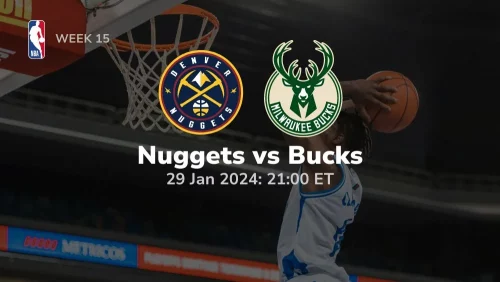 denver nuggets vs milwaukee bucks 01/29/2024 sport preview